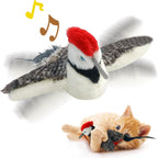 KreizyGo cat toy components including USB charging cable