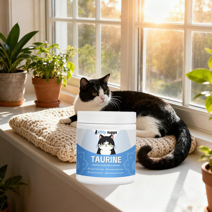 Kitty Supps feline immune system and vitality boost supplement bottle