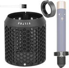 ZEPHBLOW filter cage cover replacement for Dyson Airwrap front view showing the fine mesh structure.