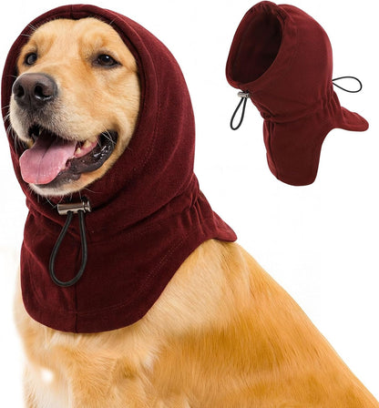 Dog Calming Hoodie Pet Ear Cover, Adjustable Headband for Small Medium Large Dogs, Pet Muffs Head Wraps for Grooming Firework Thunderstorms, Darkgrey XL - Image 14
