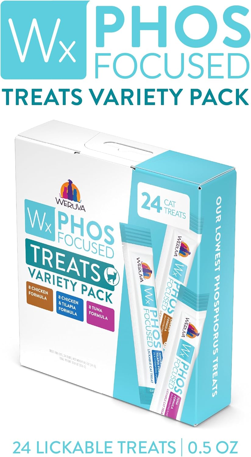 Weruva Wx Phos Focused individual lickable treat tubes