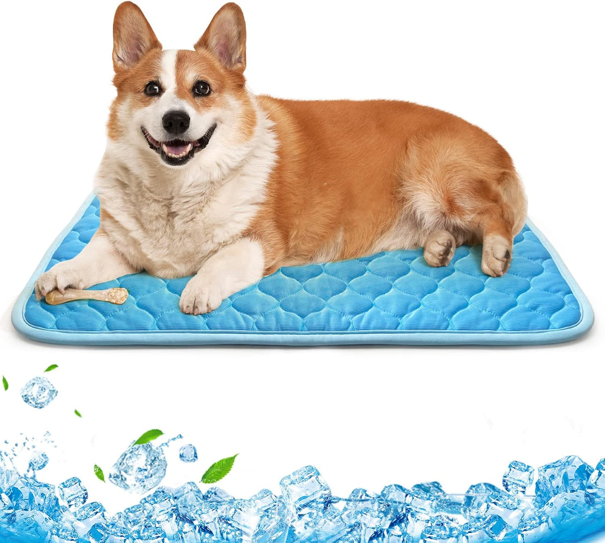 Dog Cooling Mat Non-Toxic Self Cooling Pad for Dogs Cats in Hot Summer Cool Pad Washable & Easy Clean - Image 11
