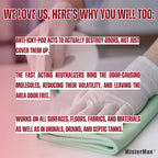 Mister Max eco friendly stain remover safe for humans and pets packaging view