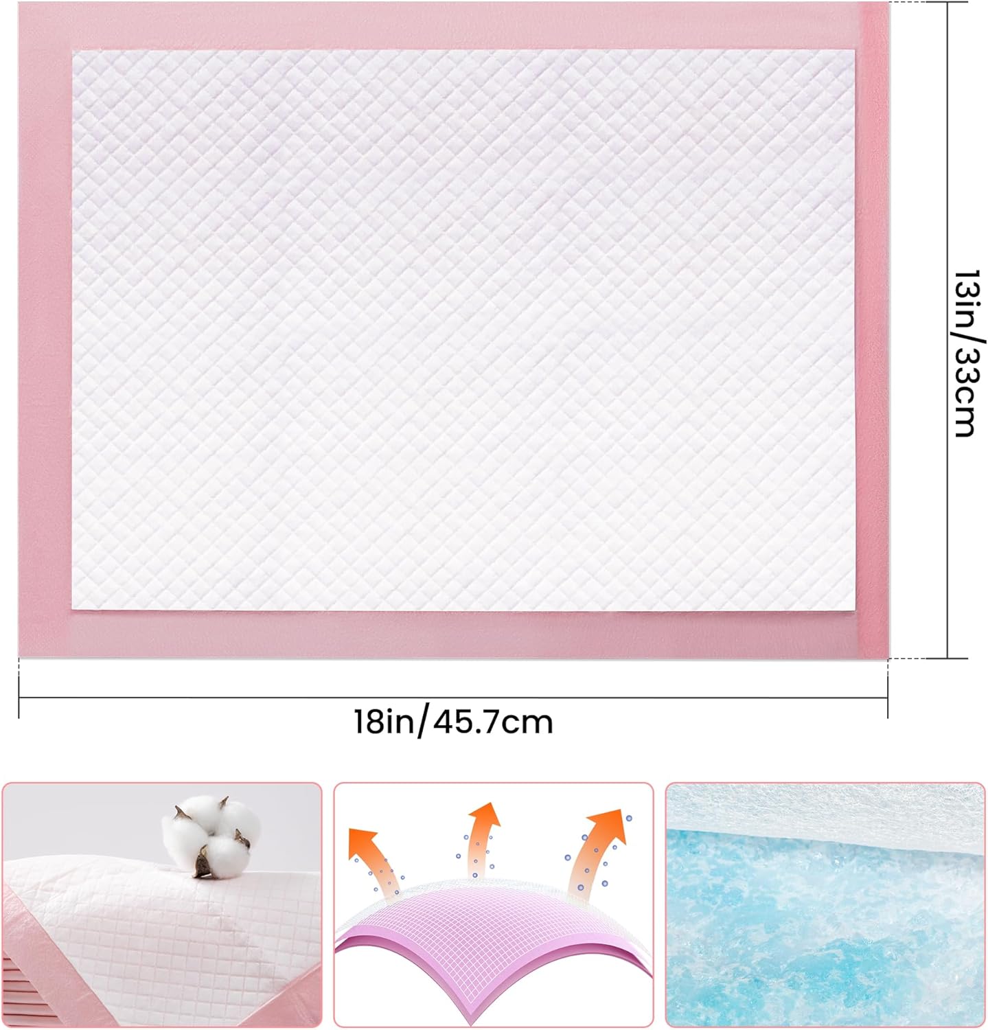 Waterproof bottom layer pet toilet pad floor protection