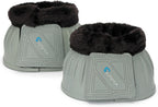 Shires Arma Overreach Fleece Bell Boots - Durable Gum Rubber with SupaFleece Trim and Double Velcro Black/Full - Image 15