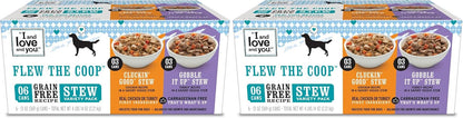 I and love and you Wet Dog Food - Baad Mooon On The Rise Variety Pack - Beef + Lamb, Grain Free, Filler Free 13oz can, 6pk - Image 12