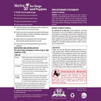 Vectra 3D topical parasite treatment three month supply box layout