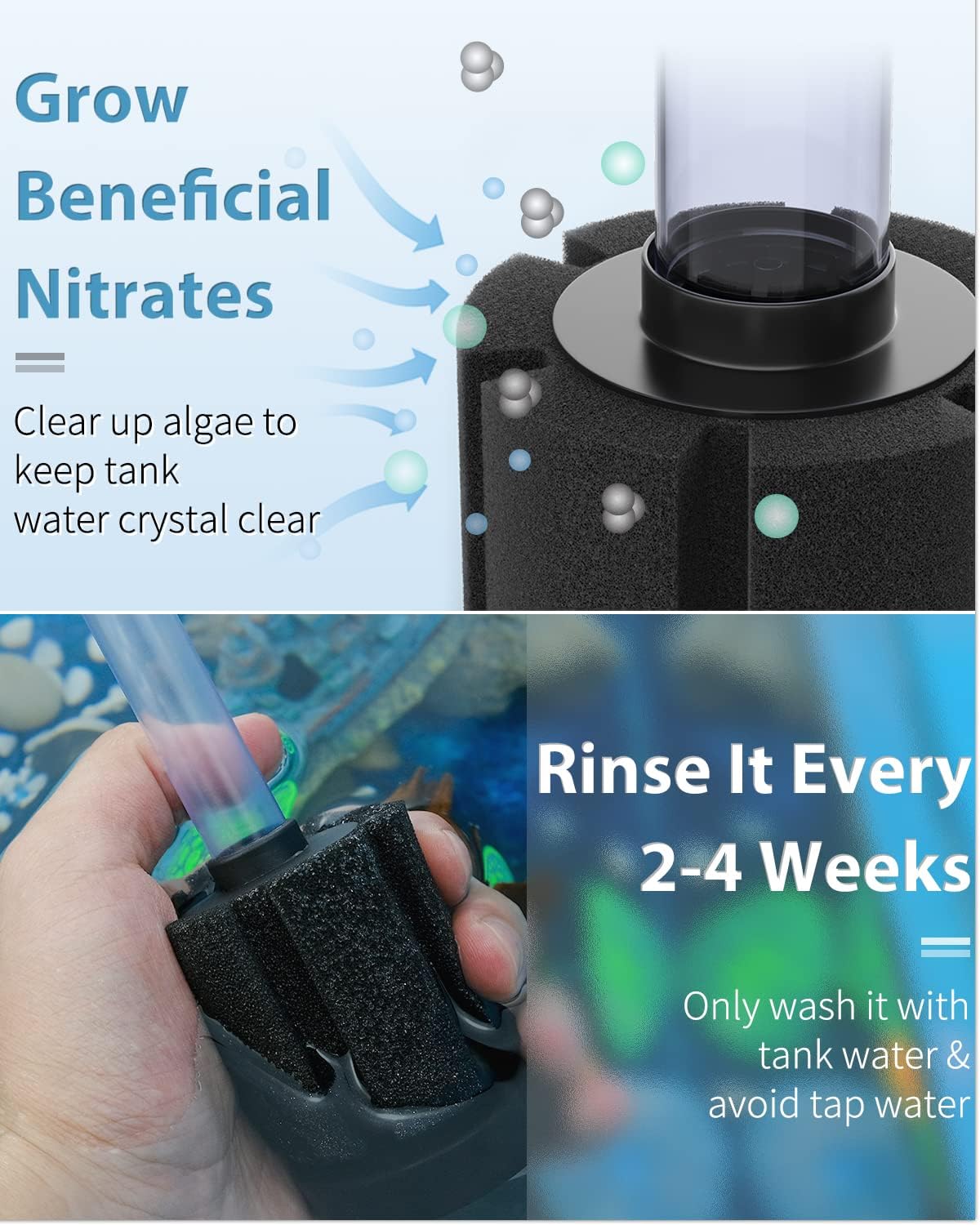 Quiet oxygen aerator pump with shockproof silicone base components