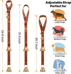 Leather strap texture and quality of housebreaking bell