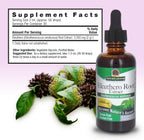 Nature's Answer Eleuthero Root alcohol-free adaptogen bottle with measured dropper pipette shown
