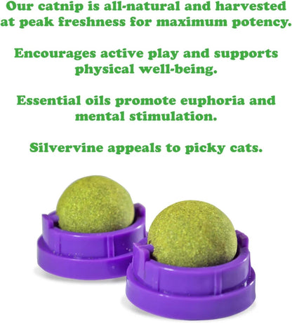 Premium USA imported Meowijuana cat toy with adhesive backing