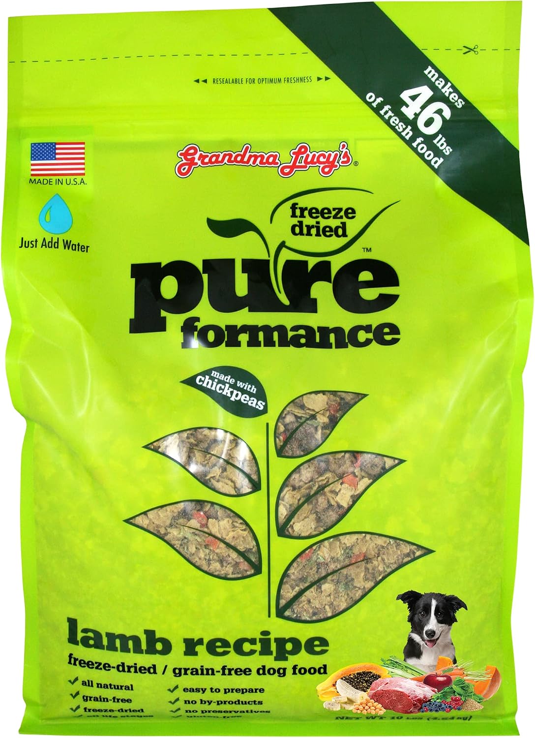 GRANDMA LUCY'S 844212 Pureformance Grain Free Chicken Food for Dogs, 10-Pound - Image 9