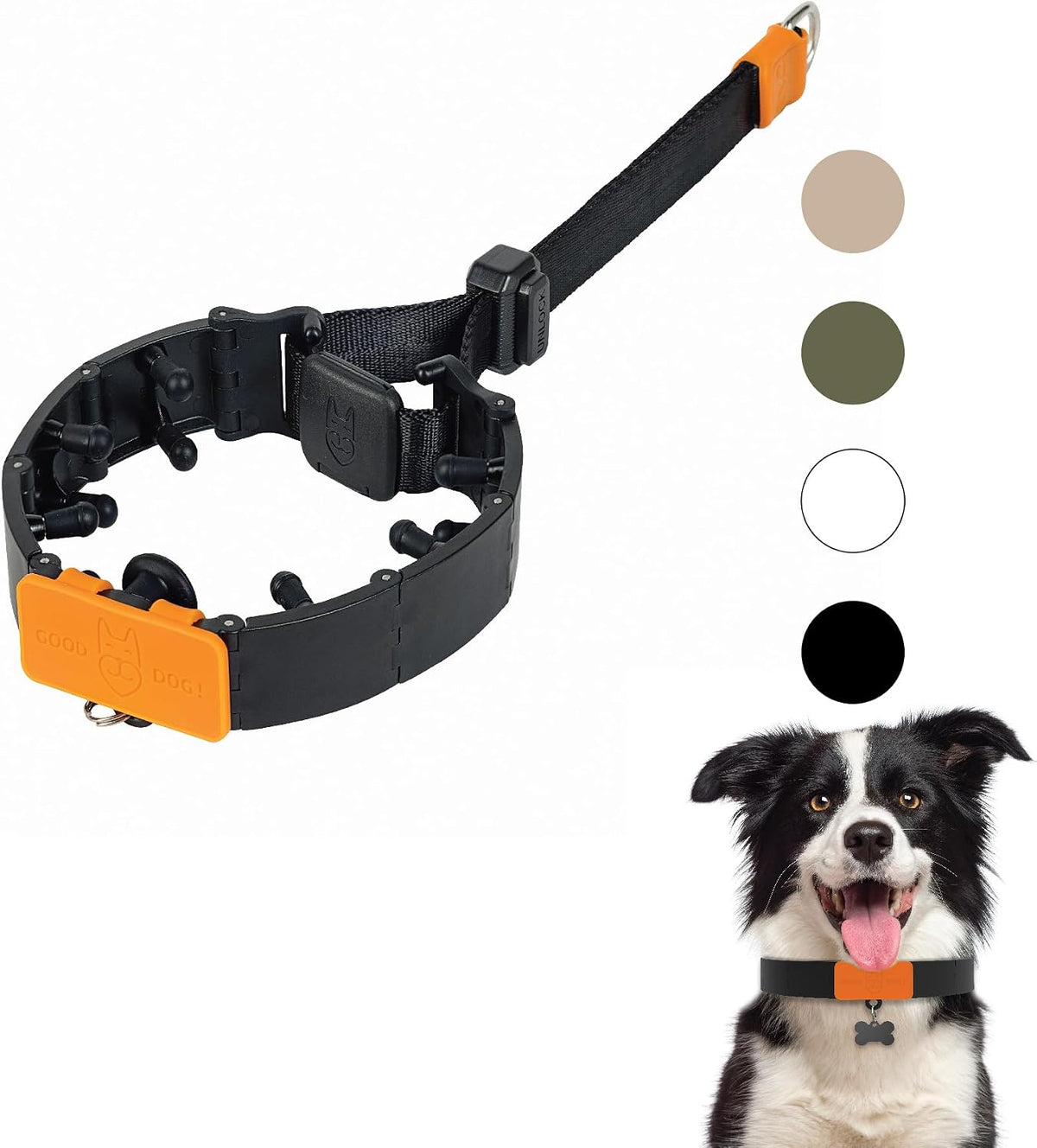 SVD.PET Dog Prong Collar for No-Pull Training, Quick-Release Buckle Adjustable Pinch Collar for Small Dogs (Black, Small Size, Suitable Neck Girth 7"-10") - Image 15