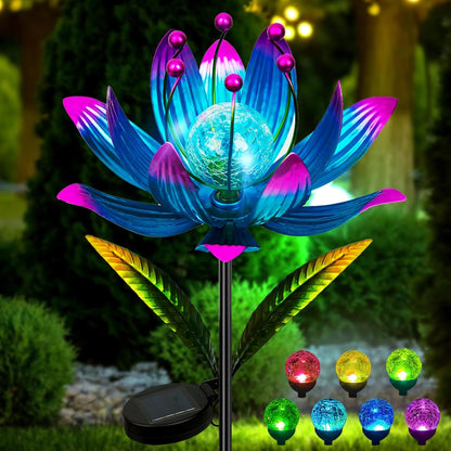 Nefelibate 38 inch metal wind spinner front view