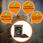 Bnosdm reptile enclosure substrate in use