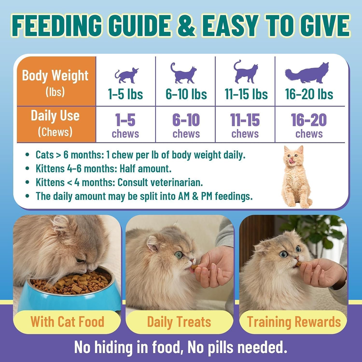 Wagmee cat chewable vitamins highlighting the 90-day supply value size