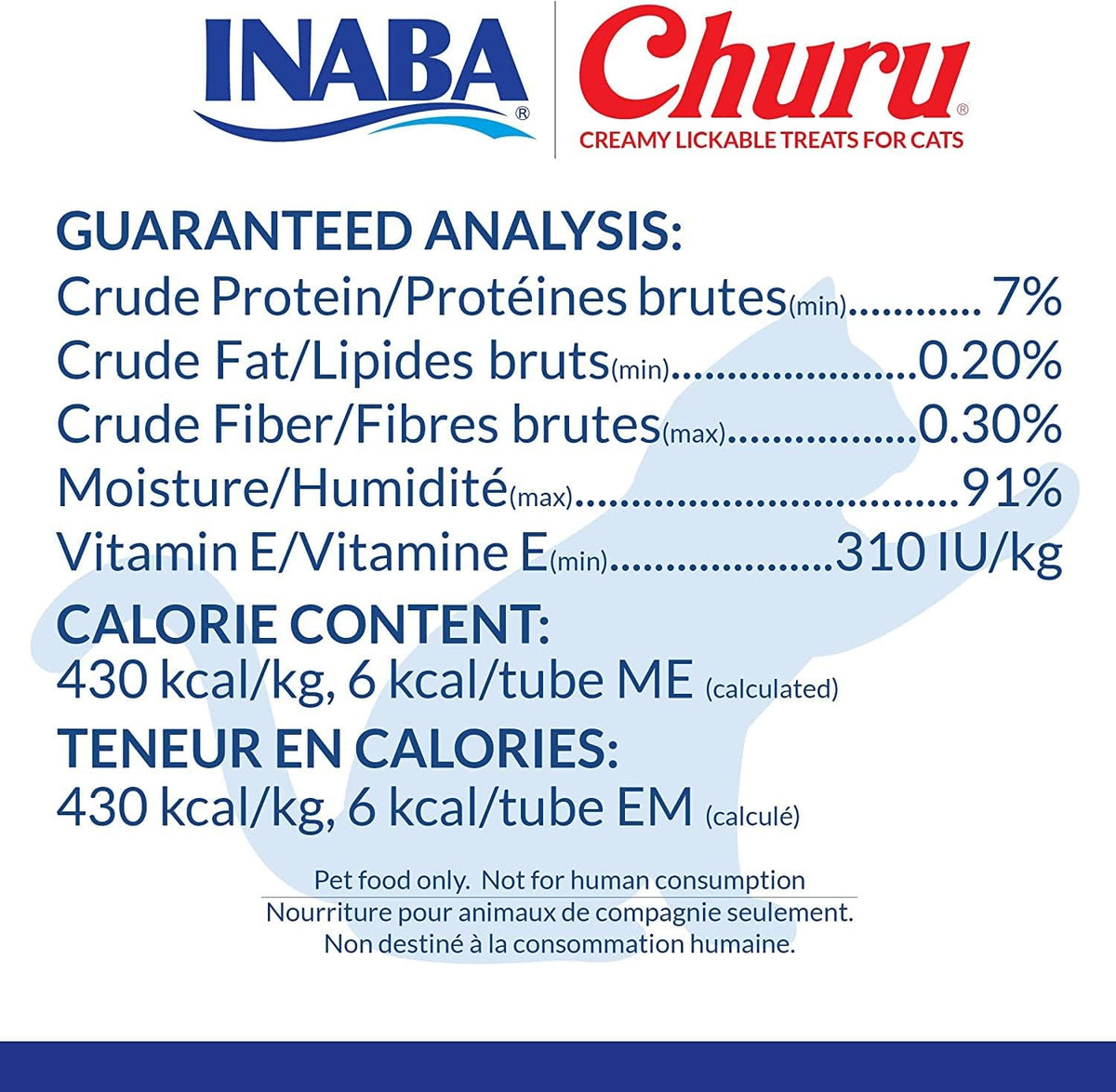Inaba Churu tuna and chicken flavor tubes