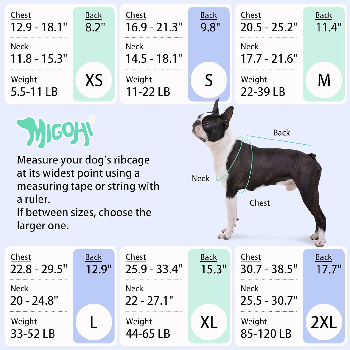 Adjustable pet safety vest with quick release buckles side view