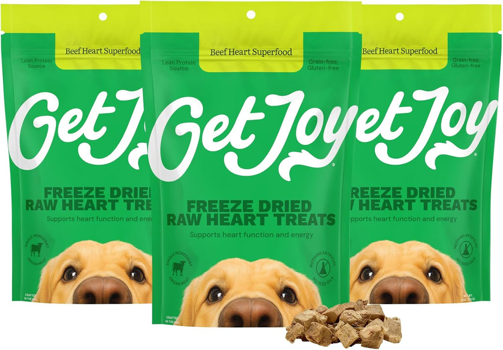 Get Joy Freeze Dried 100% Beef Liver Dog Treats, 4oz | Single Ingredient Organ Meat, High Protein Raw Dog Food Topper, Snack & Training Rewards | Grain Free, Gluten Free, Filler Free - Image 12