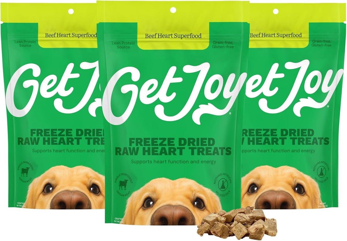 Get Joy Freeze Dried 100% Beef Liver Dog Treats, 4oz | Single Ingredient Organ Meat, High Protein Raw Dog Food Topper, Snack & Training Rewards | Grain Free, Gluten Free, Filler Free - Image 12