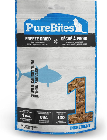 PureBites Tuna Freeze Dried Cat Treats, 0.88Oz | 25G - Value Size - Image 9