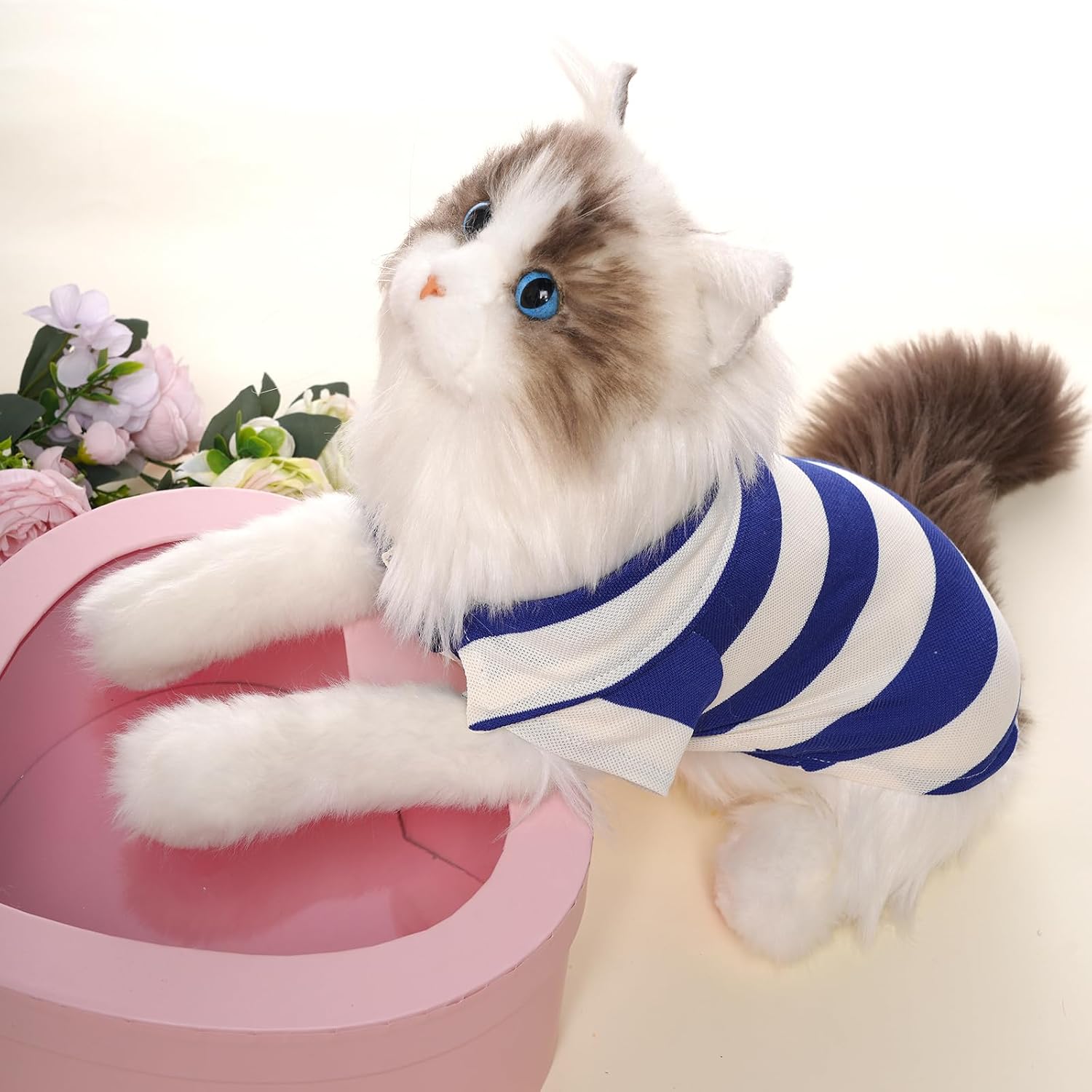 Puppy clothes breathable fabric texture detail