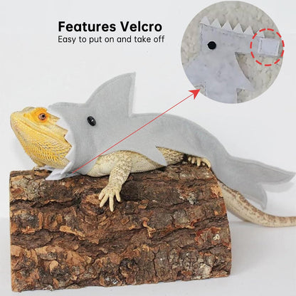 Dinhala reptile clothing designed as a lightweight non-woven shark harness apparel