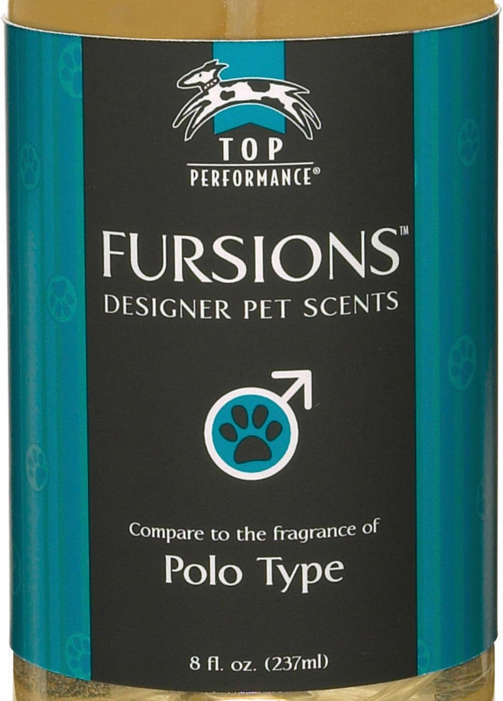 Premium designer inspired pet grooming perfume bottle