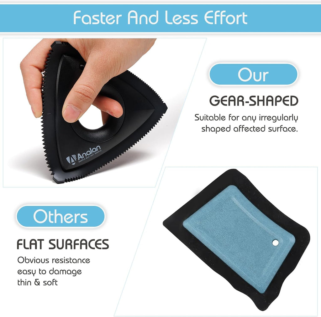 Analan pet hair removal tool cleaning couch upholstery