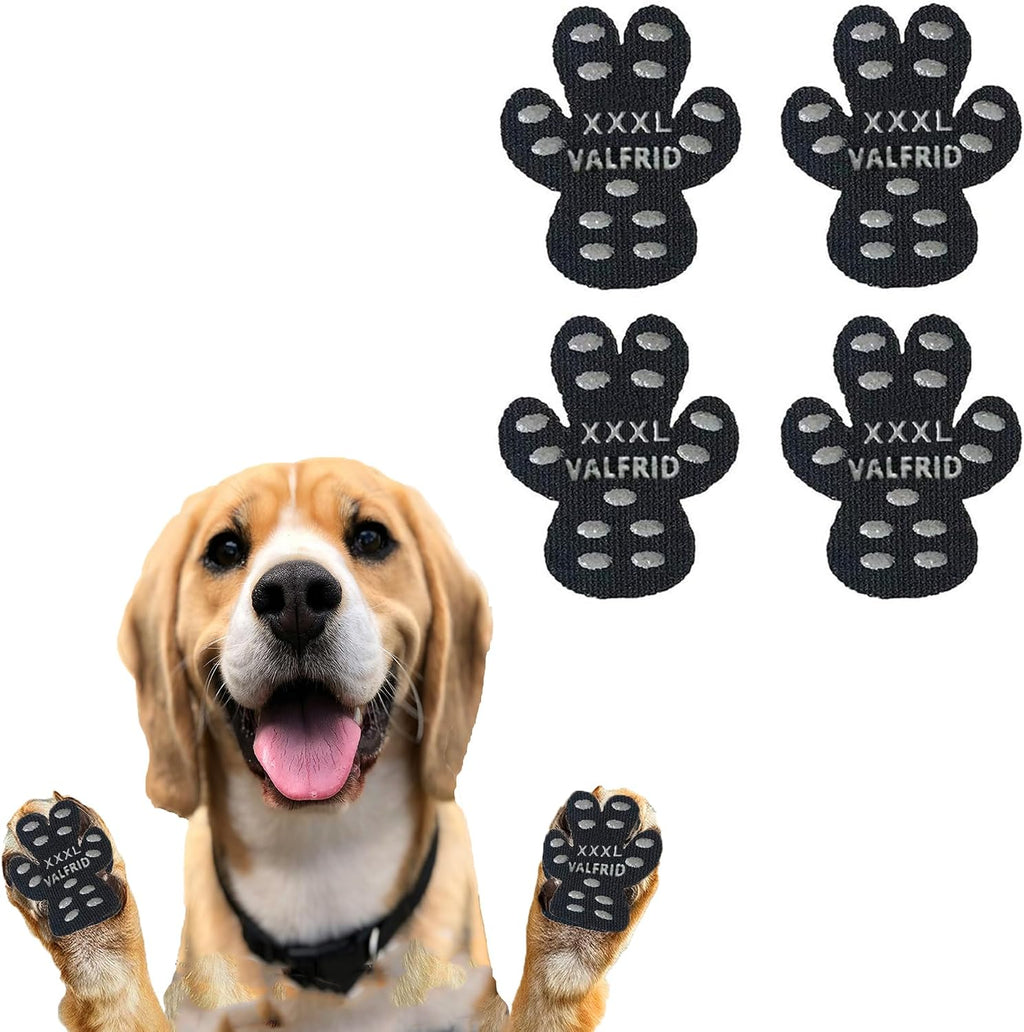 VALFRID Paw Protector Anti Slip Paws for Dogs,Dog Grippers for Senior Dogs,Paw Pads for Hot Pavement, Durable Traction Pads for Hardwood Floors XXL Black 60 Pieces - Image 11