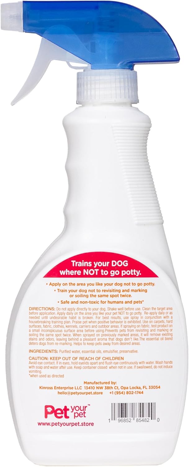 Authentic USA imported dog potty deterrent spray