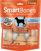 SmartBones Dog Chews, Treat Your Dog to Rawhide-Free Dog Bones, Made With Real Meat and Vegetables, 3 Large - Image 12
