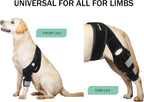 Lyderpet dog knee brace for torn ACL in black packaging