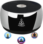 PUVIDJUT meditation sound frequency machine front view showing compact electronic design for mindfulness.