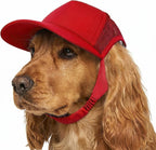 Tuff Pupper dog hat showing hook and loop strap