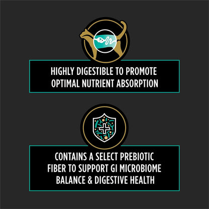 Imported therapeutic cat food for gastrointestinal support packaging details and veterinary instructions.