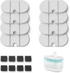 PETLIBRO Replacement Filters for Dockstream Cat Water Fountain PLWF106/PLWF116/PLWF115/PLWF105/PLWF005, 4 Months Set of Replacement Filters for Ultra Quiet Cat Fountain, 8 Count for Pet Water Fountain - Image 12