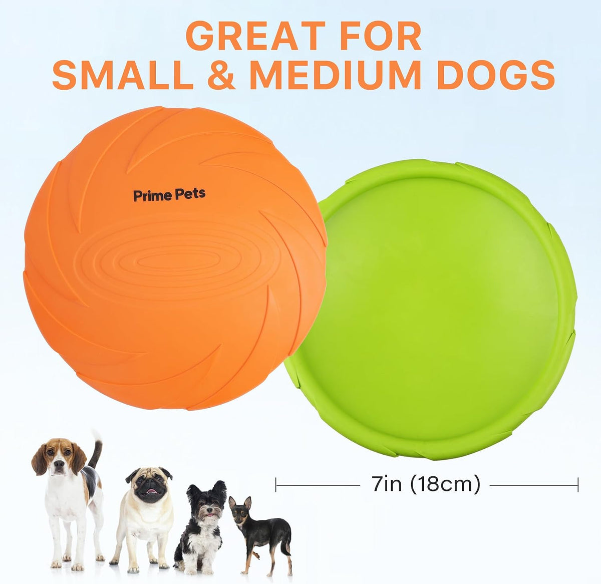 PrimePets dog disc flipped over used as water bowl