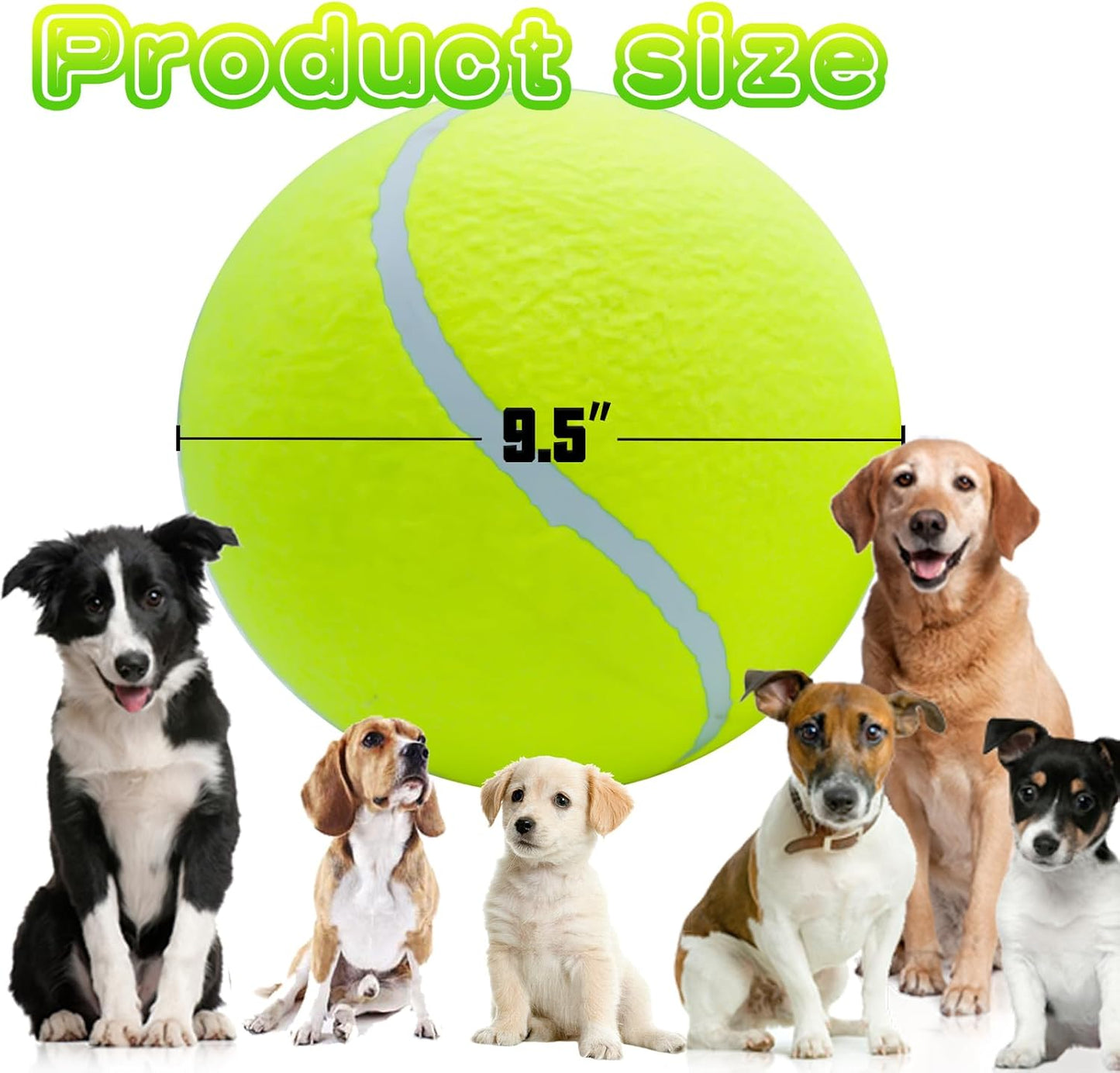 Banfeng giant tennis ball interactive toy for pets
