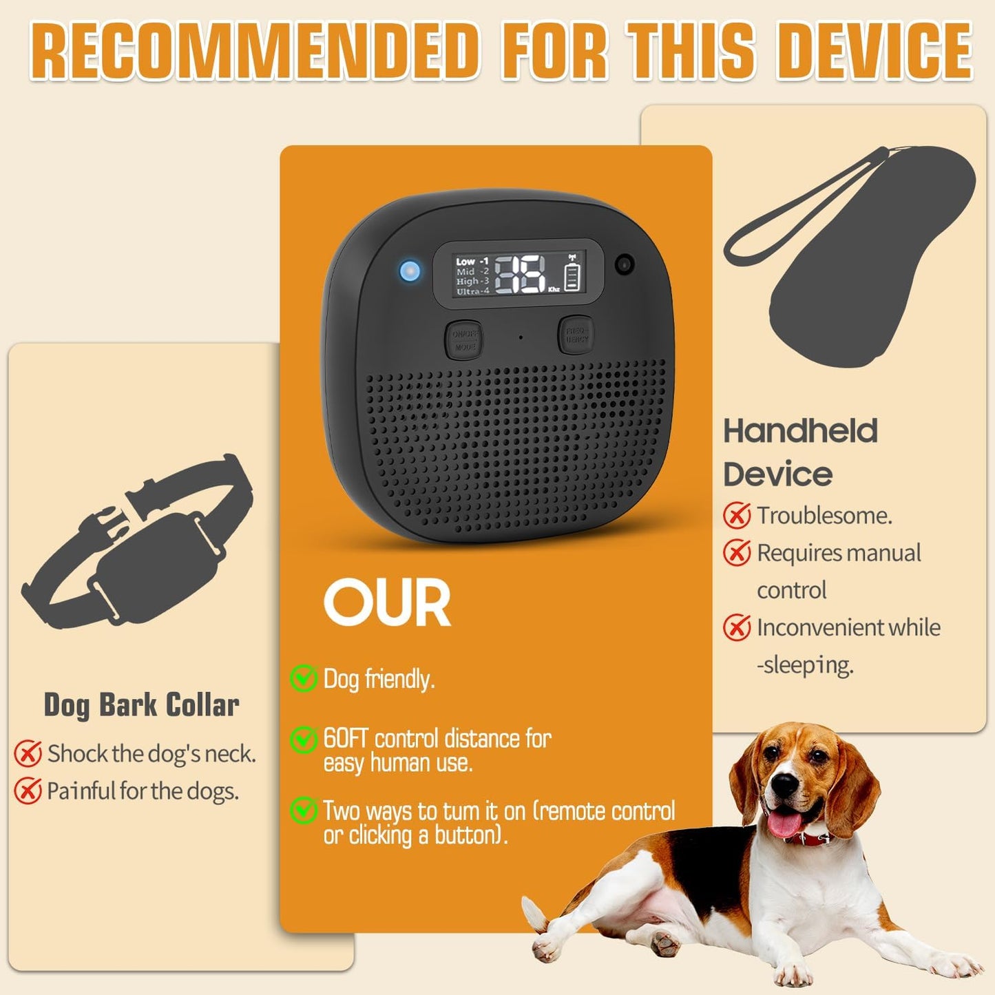 Tetra dog training device packaging and included accessories