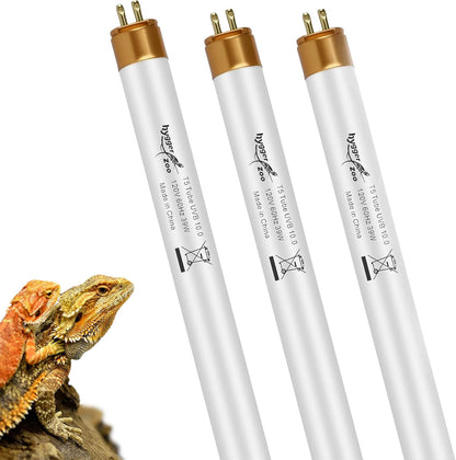 UVB Light for Reptiles Bearded Dragon, 2 Pack T5 UVB Reptile Light UVB Bulb 10.0 39W UVA UVB Reptile Light Bulb Terrarium Light Lamp Tube for Turtle Chameleon Leopard Gecko Snake Tank, 34 Inch - Image 12