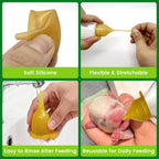 ViaGasaFamido pet nursing pack showing six pieces of yellow replacement tips