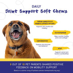 PupGrade sixty count beef flavored soft chews for canine cartilage and flexibility