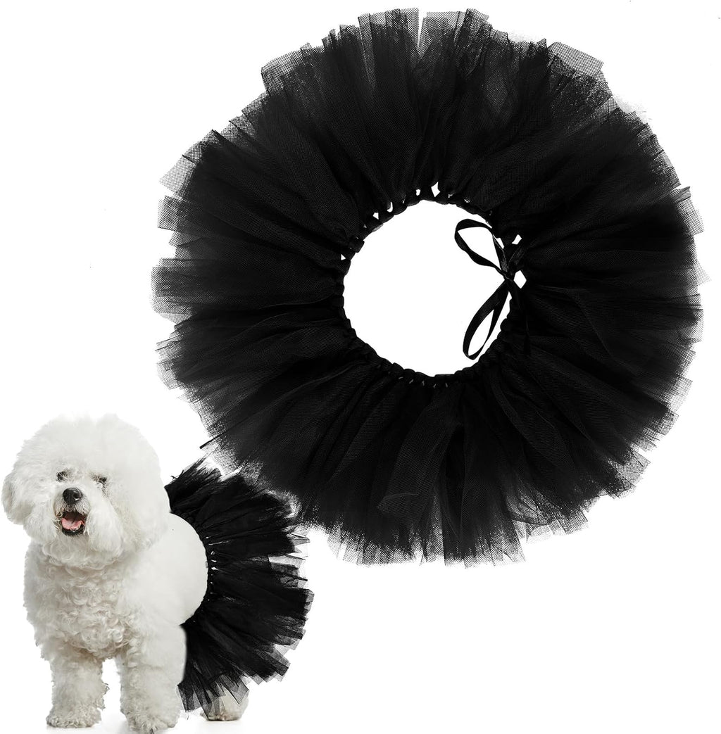 Dog Tutu Tulle Tutu for Dogs Small Large Medium Puppy Dress Ballerina Costume Skirt for Holiday Puppy Cats Bunny Pet Outfit Birthday Wedding Party Photo Prop Supplies(Pink) - Image 15