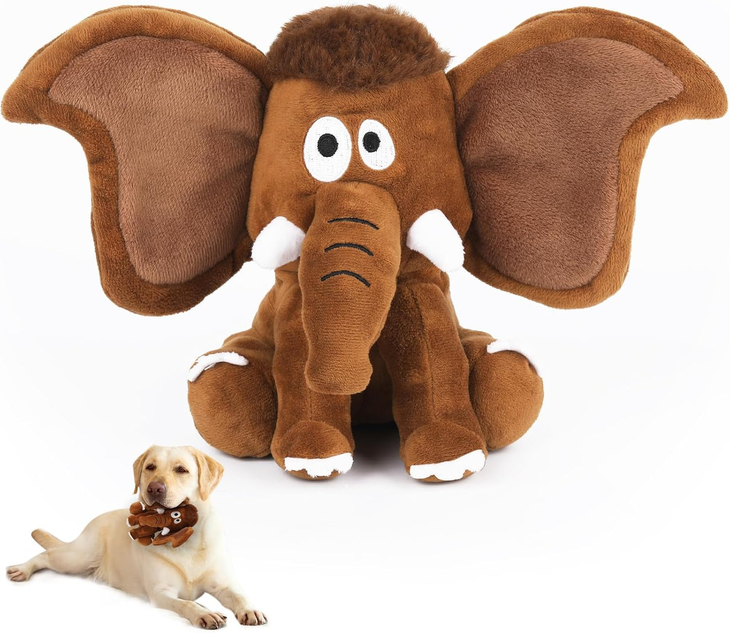Letsmeet Squeaky Dog Toys Plush Dog Toy with Crinkle Paper Stuffed Durable Dog Chew Toys for Small Middle and Large Dogs - Image 9