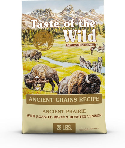 Taste of the Wild Ancient Stream All Life Stages High Protein Recipe with Smoke-Flavored Salmon & Ancient Grains Dry Dog Food 28lb - Image 12