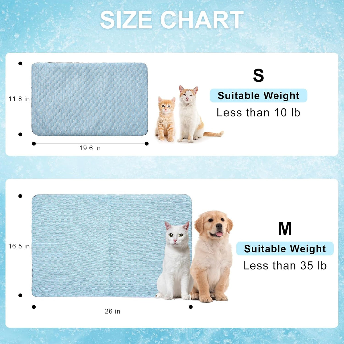 BEAUTYZOO pet sleeping mat cooling gel pack insertion demonstration