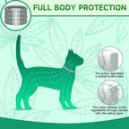 Weallin 4 pack flea treatment for kittens and cats