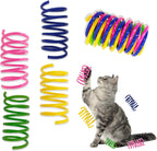 Cat Toys for Indoor Cats, 34 Packs Interactive Cat Toy Set with Colorful Springs Toys, Mouse Toy, Catnip Ropes, Balls, Bells, and Sisal Ball for Kitten Toys - Image 11
