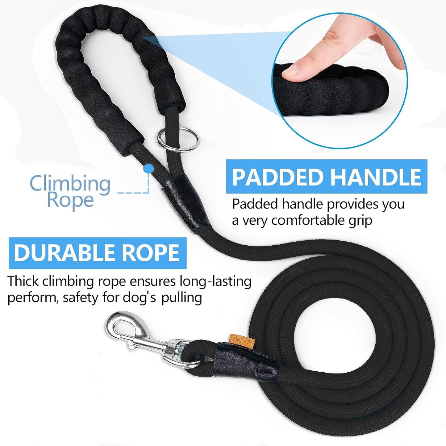 Imported Aiminto dog lead designed for medium and large canine obedience training.